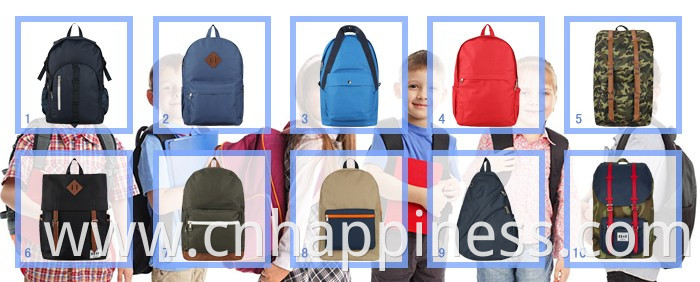 The most popular promotion advertising primary student school bag for children